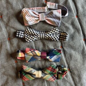 Assorted Bow Ties - Striped, Checkered, Plaid
